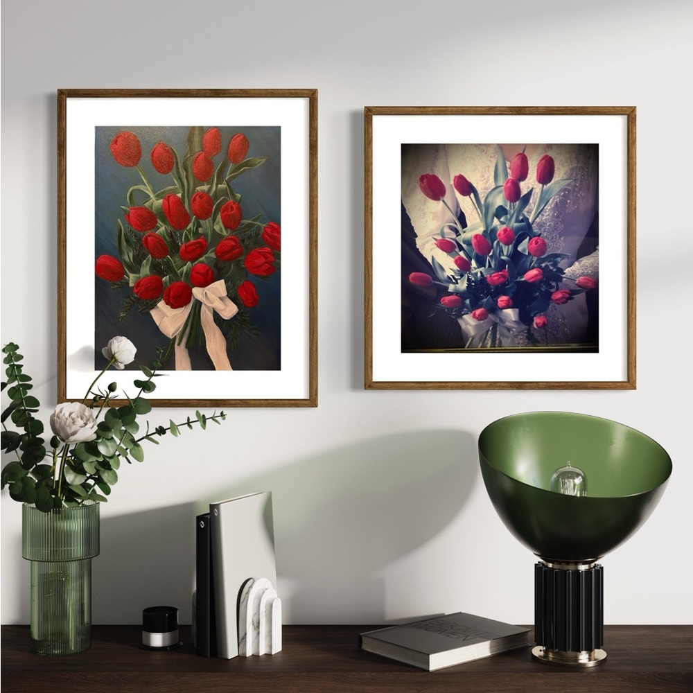 Bridal bouquet commission